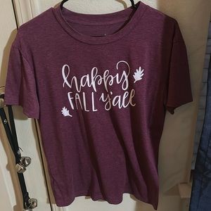 Happy fall y’all T-shirt